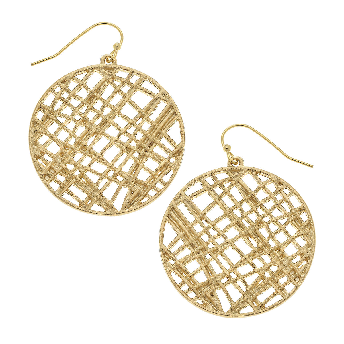 Gold Filigree Earrings