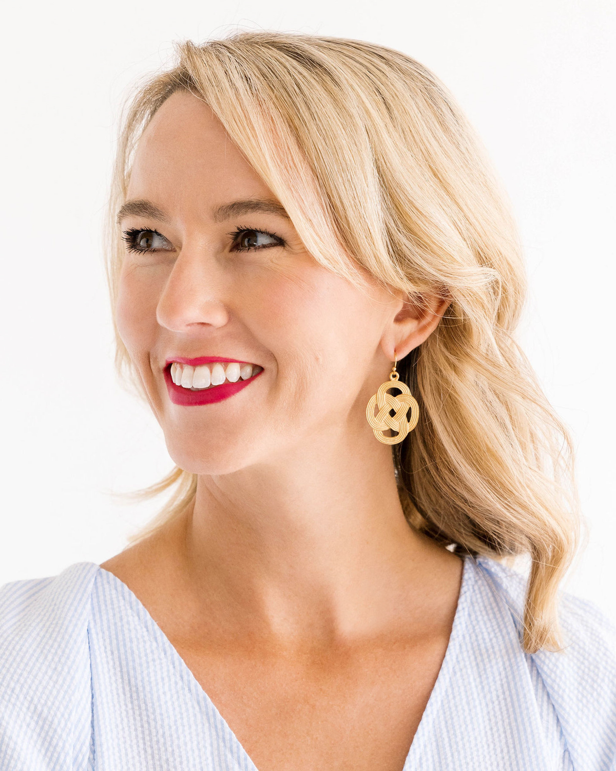 Woven Loop Earrings