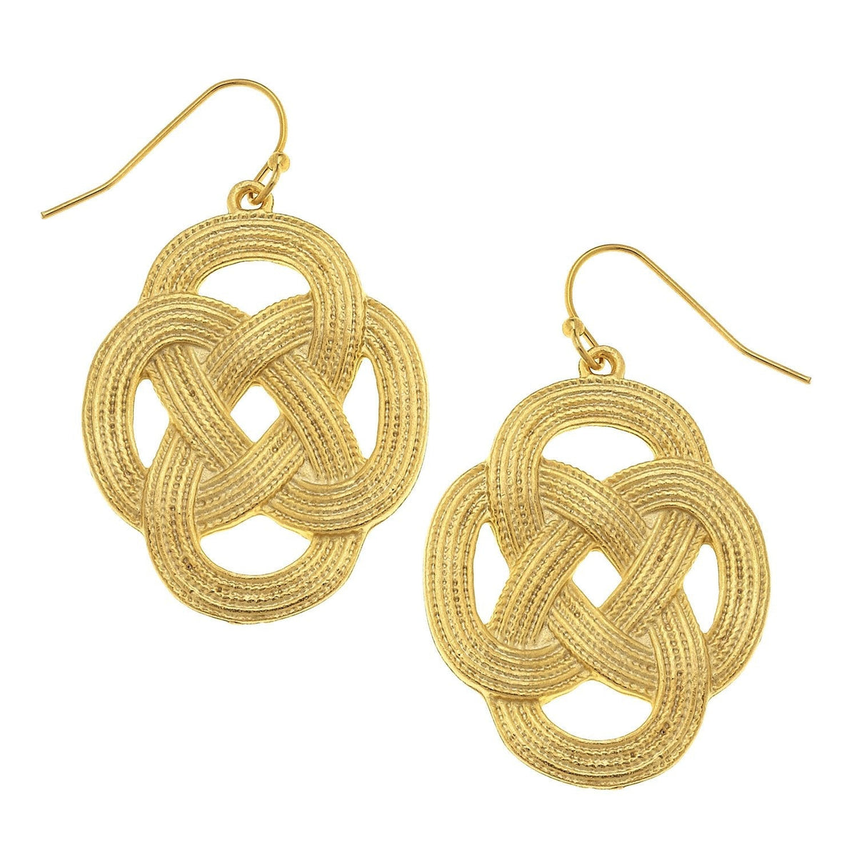Woven Loop Earrings