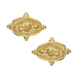 Wild Boar Intaglio Studs