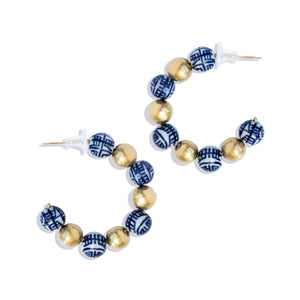 Blue & White Hoops