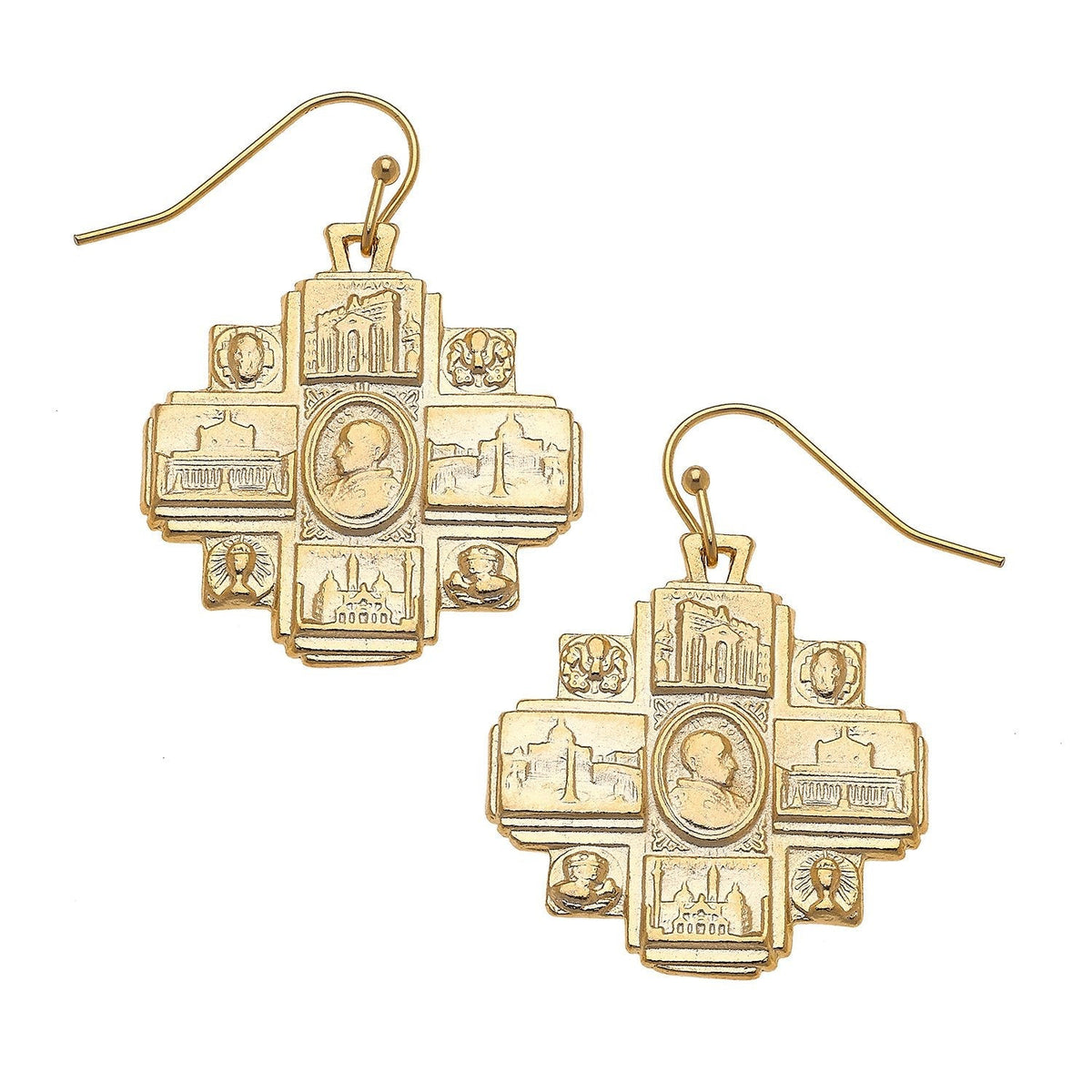Saints Earrings