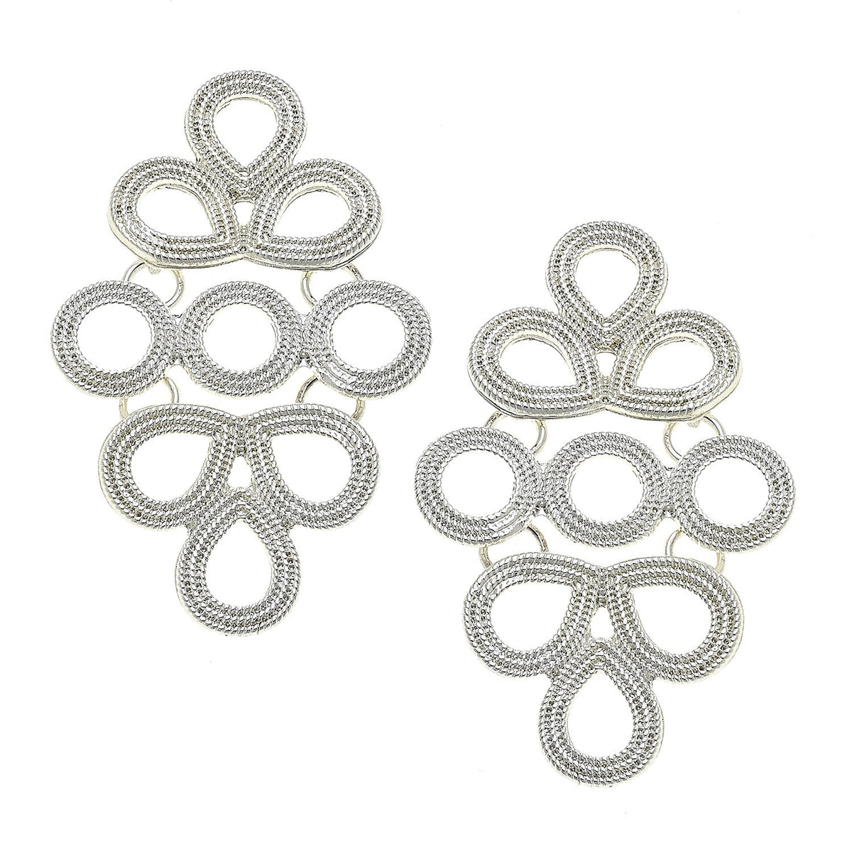 Silver Emma Earrings