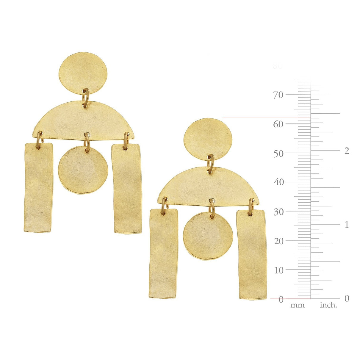 Geometric Statement Earrings