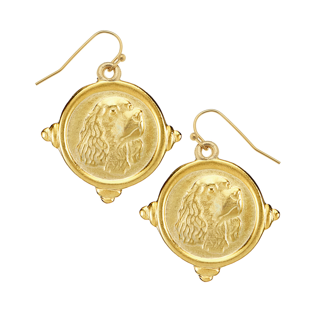 Spaniel Drop Earrings