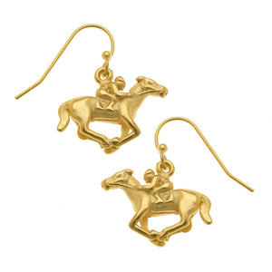 Race Horse Earrings