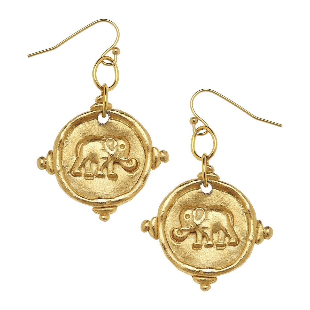 Pineapple Intaglio Earrings