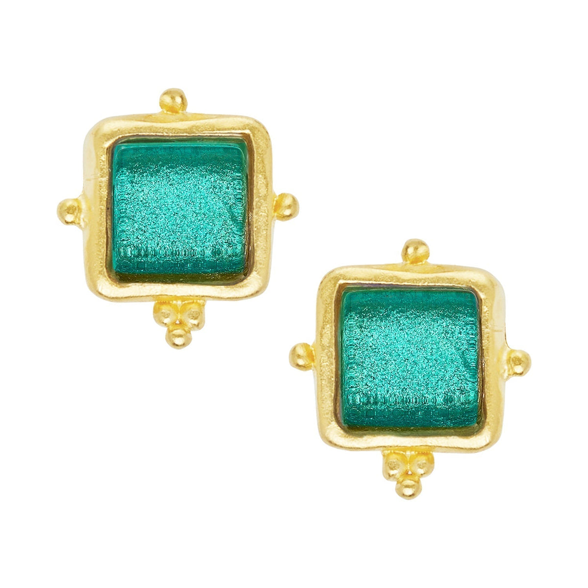 Aquamarine Green + Clip Back