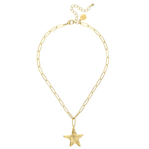 Star Paperclip Necklace