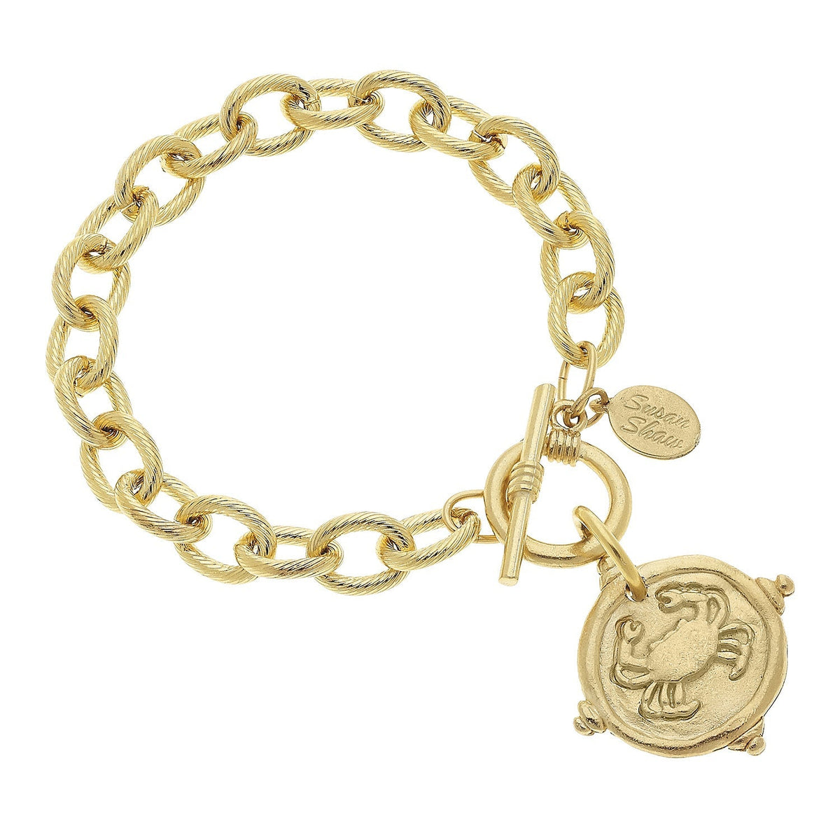 Crab Intaglio Bracelet