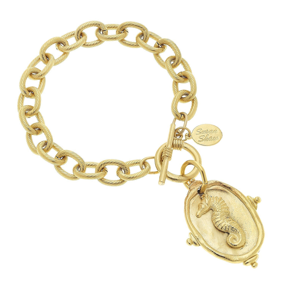 Sea Horse Intaglio Bracelet