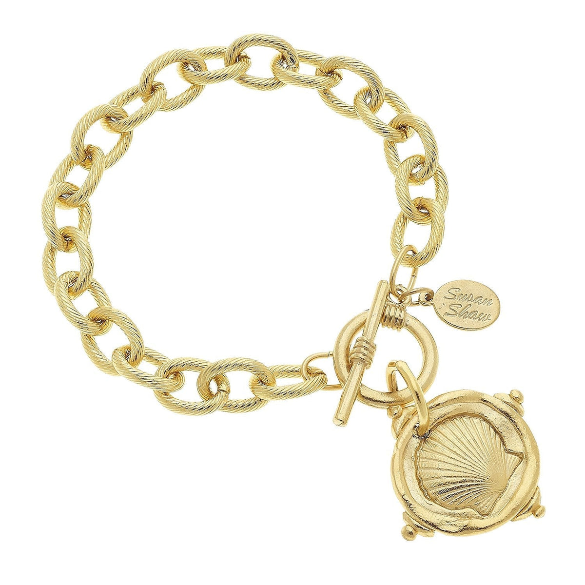 Sea Shell Intaglio Bracelet
