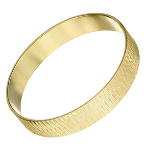 Textured Bangle Bracelet