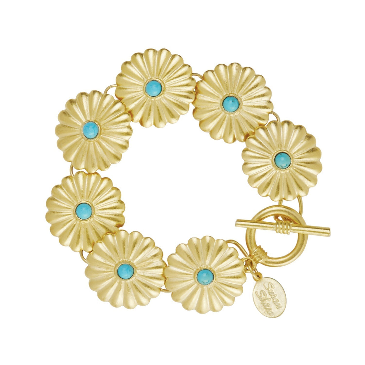 Connie Turquoise Toggle Bracelet