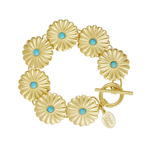 Connie Turquoise Toggle Bracelet