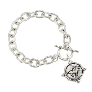 Race Horse Intaglio Bracelet