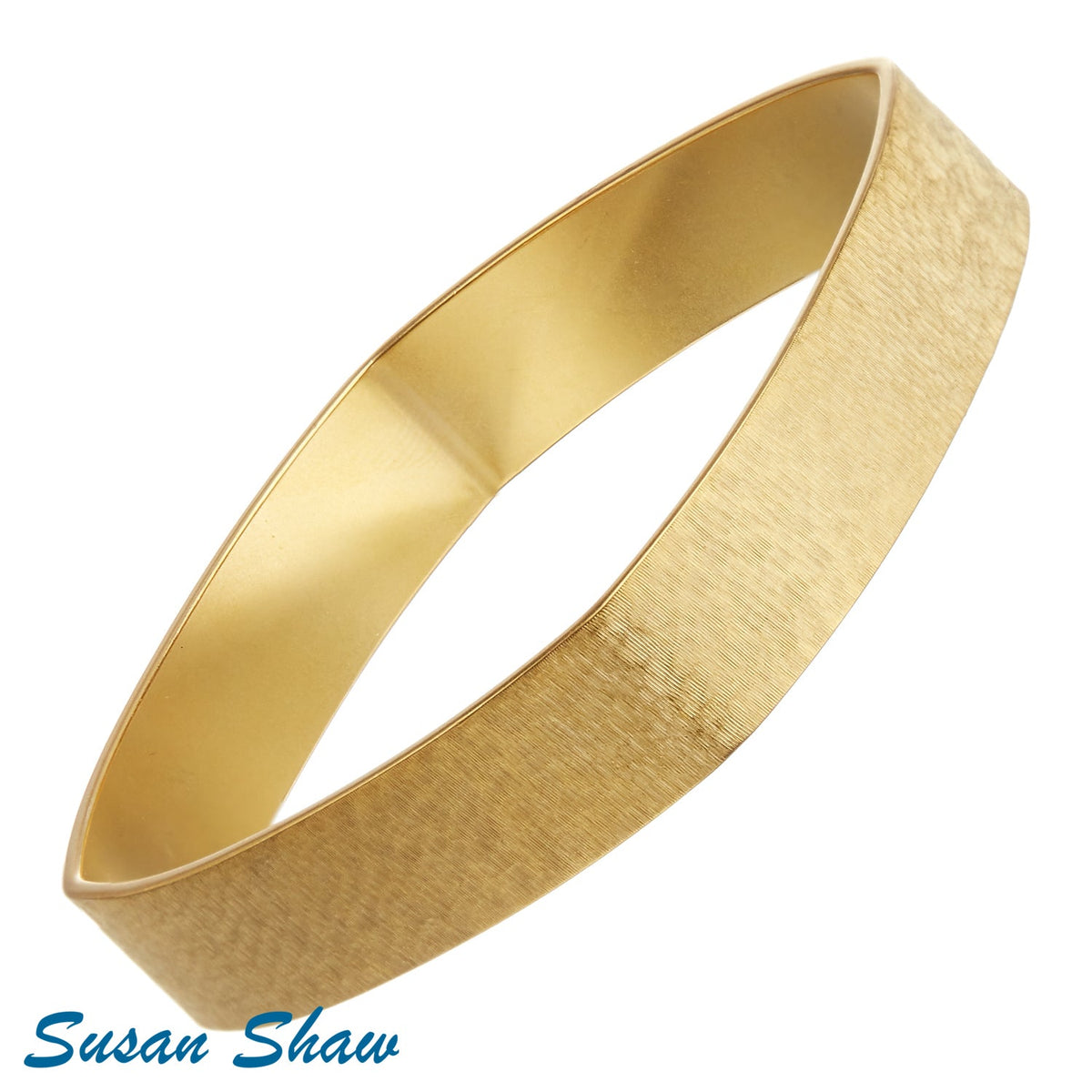 Kaufmann Textured Square Bangle