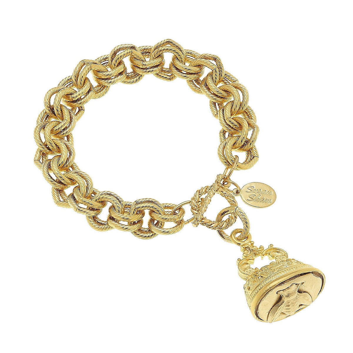 Bee Fob Chain Bracelet