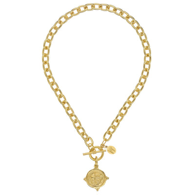 Bulldog Toggle Necklace