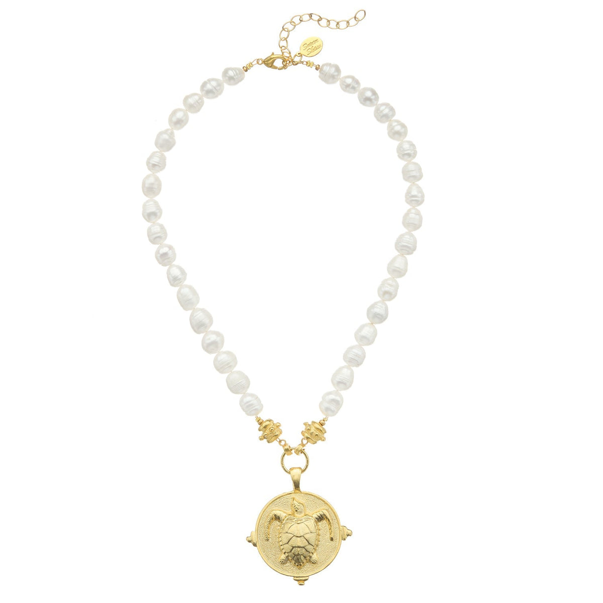 Turtle Pearl Necklace
