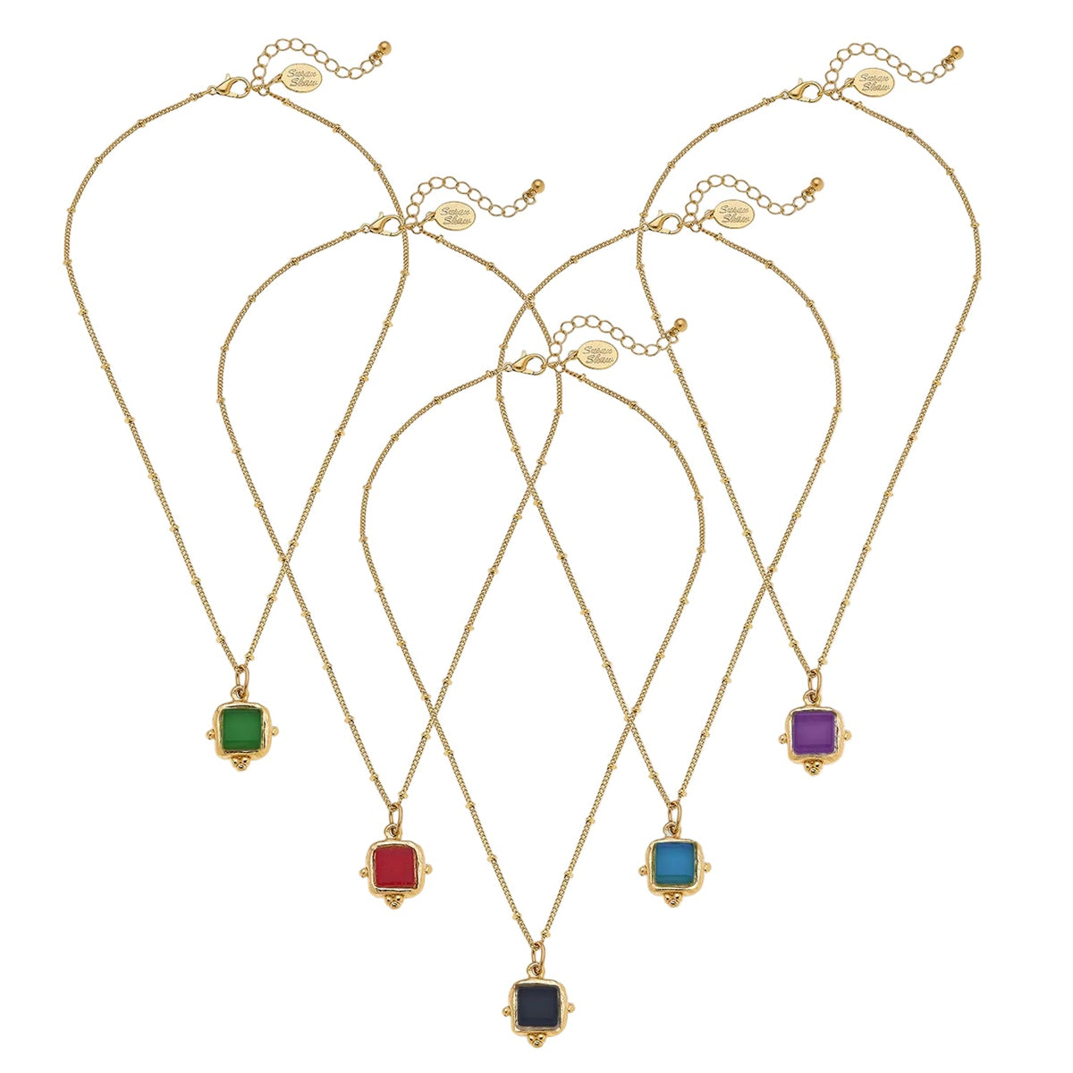 Set of 5 Assorted Charlotte Dainty Necklaces