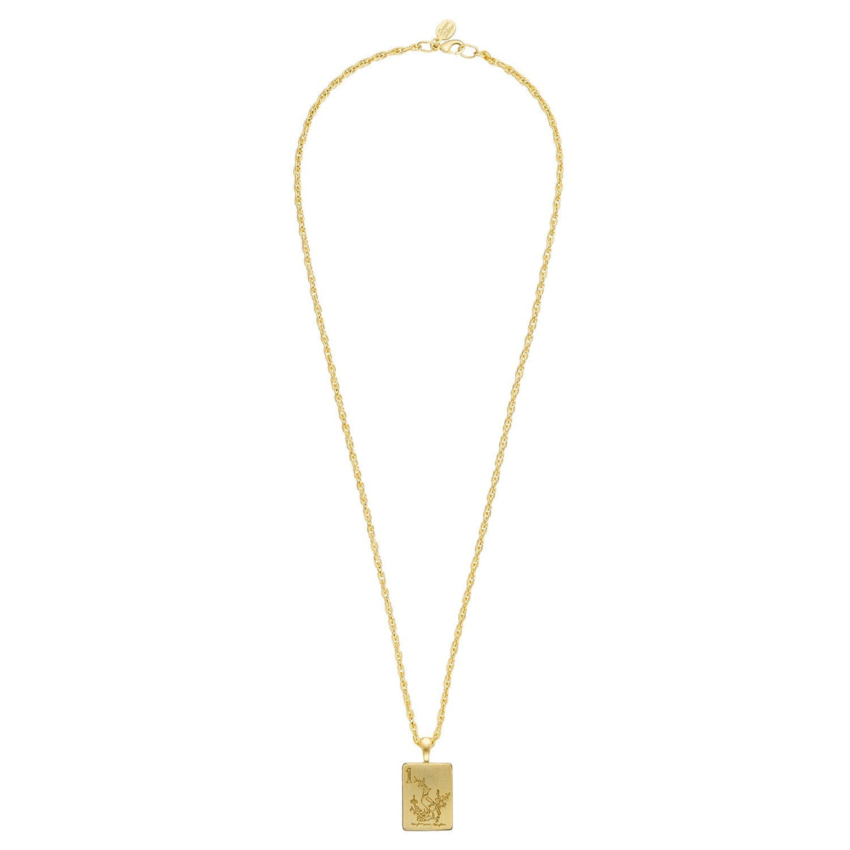 Mahjong Long Necklace