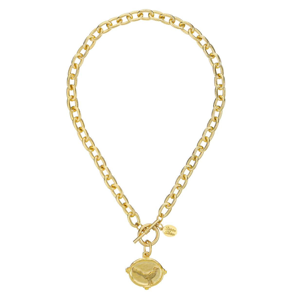 Pheasant Toggle Necklace