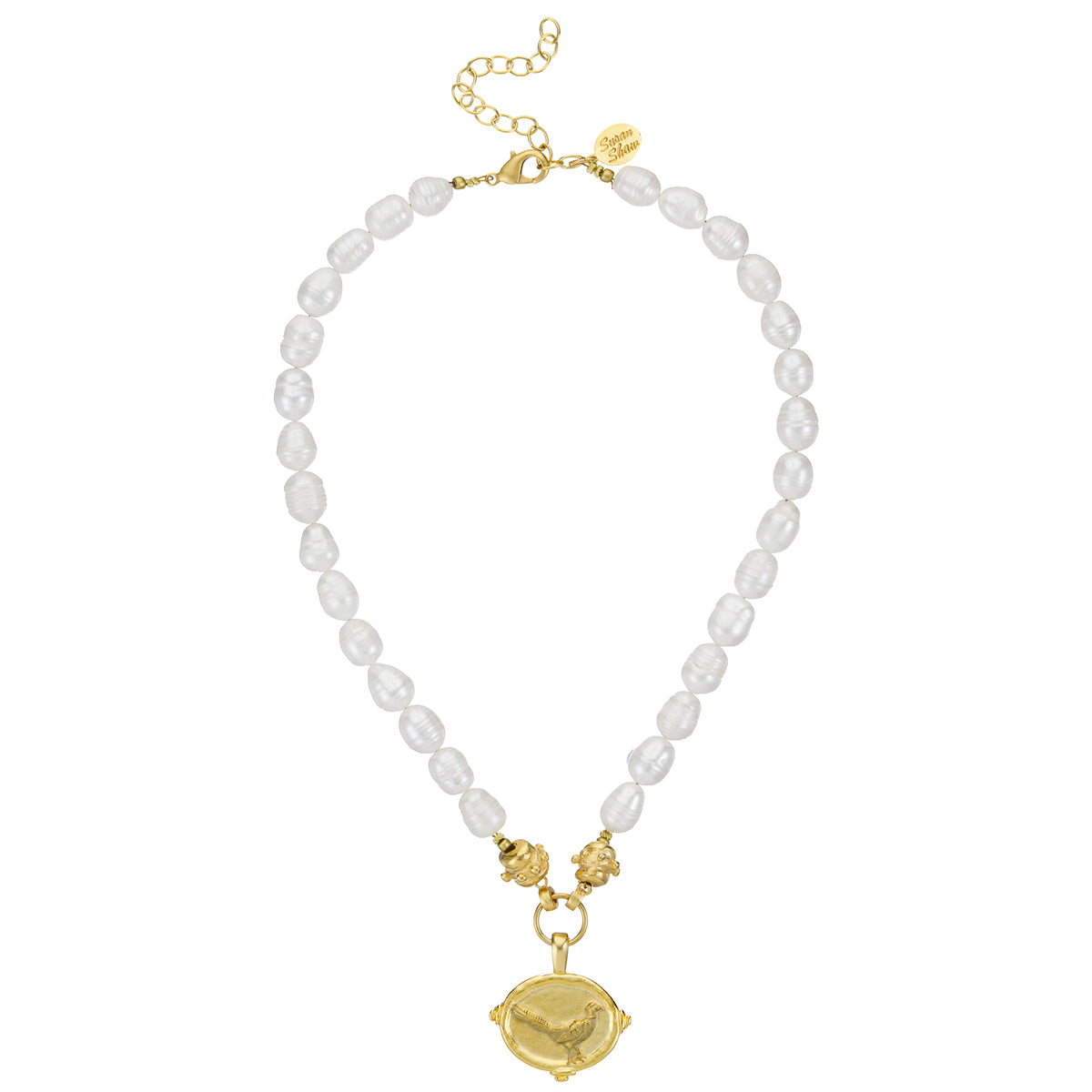 Pheasant Pearl Necklace