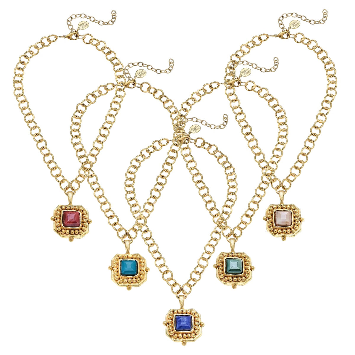 Set of 5 Assorted London Necklaces