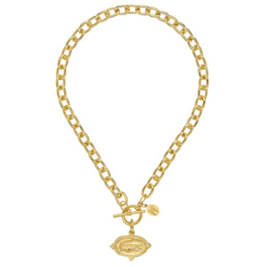Alligator Toggle Necklace
