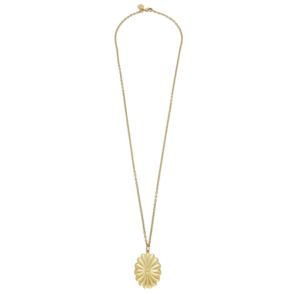 Long Connie Oval Necklace