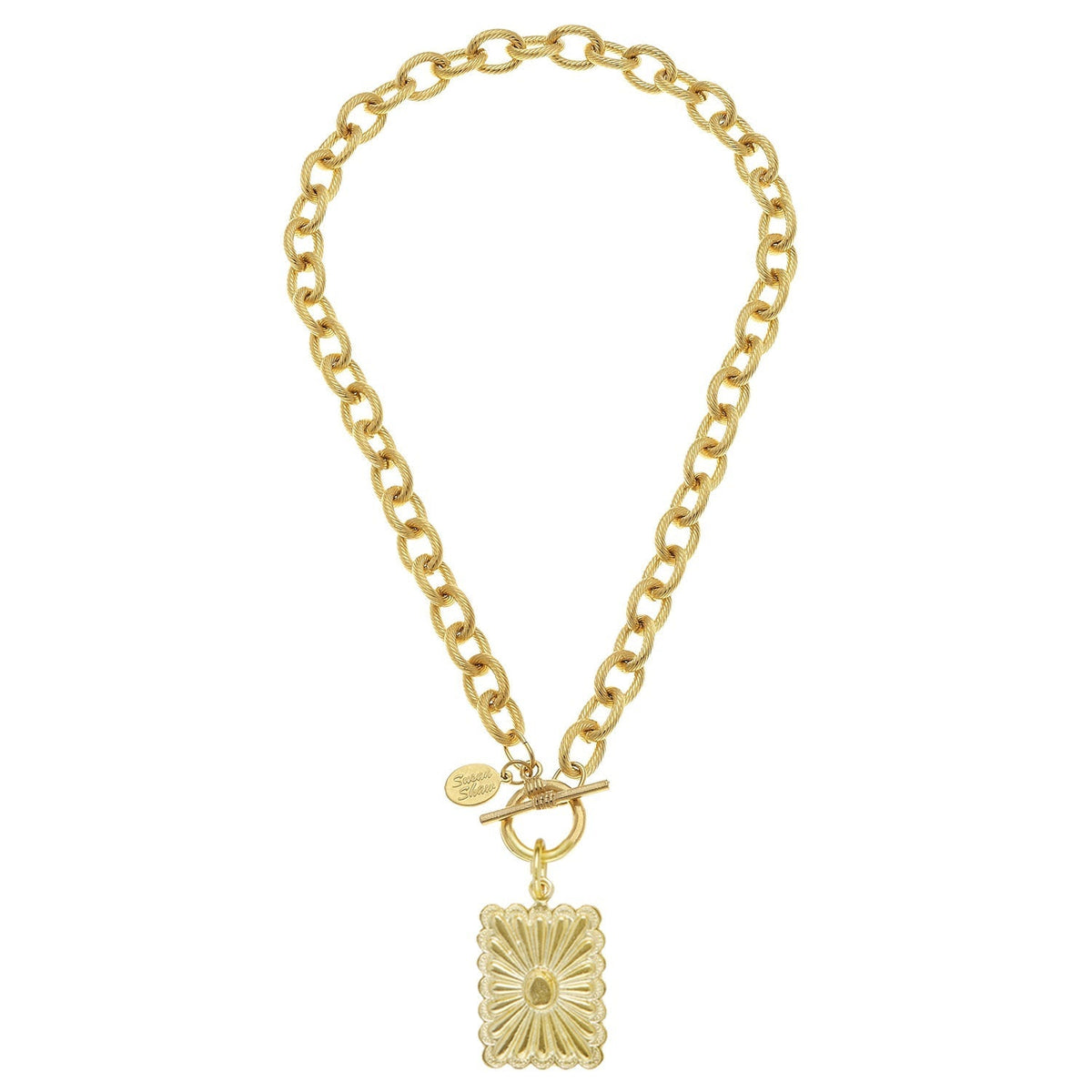 Jane Rectangle Toggle Necklace