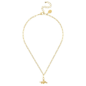 Small Wild Boar Paperclip Necklace