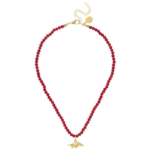 Alys Wild Boar Red Coral Necklace