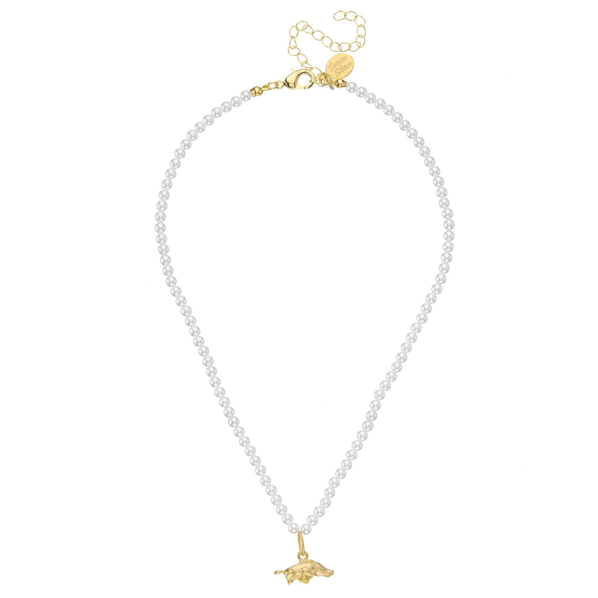 Alys Wild Boar Pearl Necklace