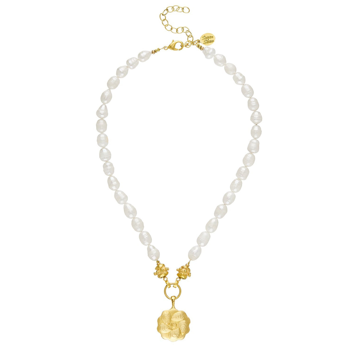 Oyster Plate Pearl Necklace