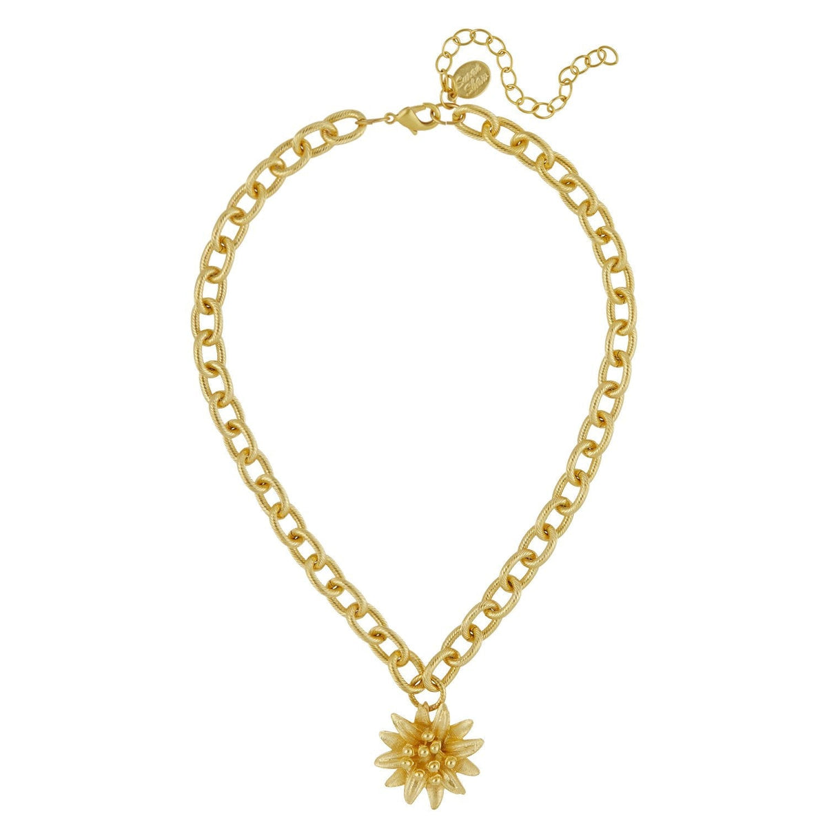 Water Lily Chain Necklace