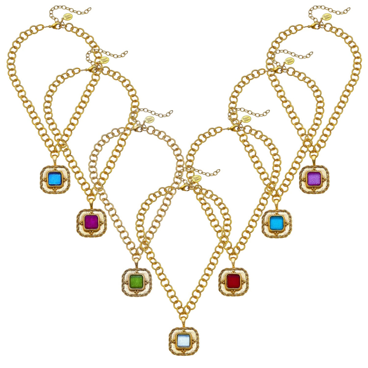 Set of 7 Assorted Madeline Necklaces