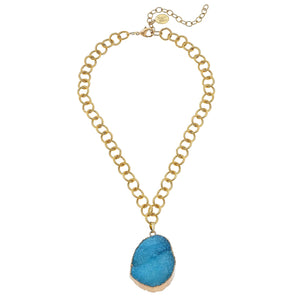 Aqua Druzy