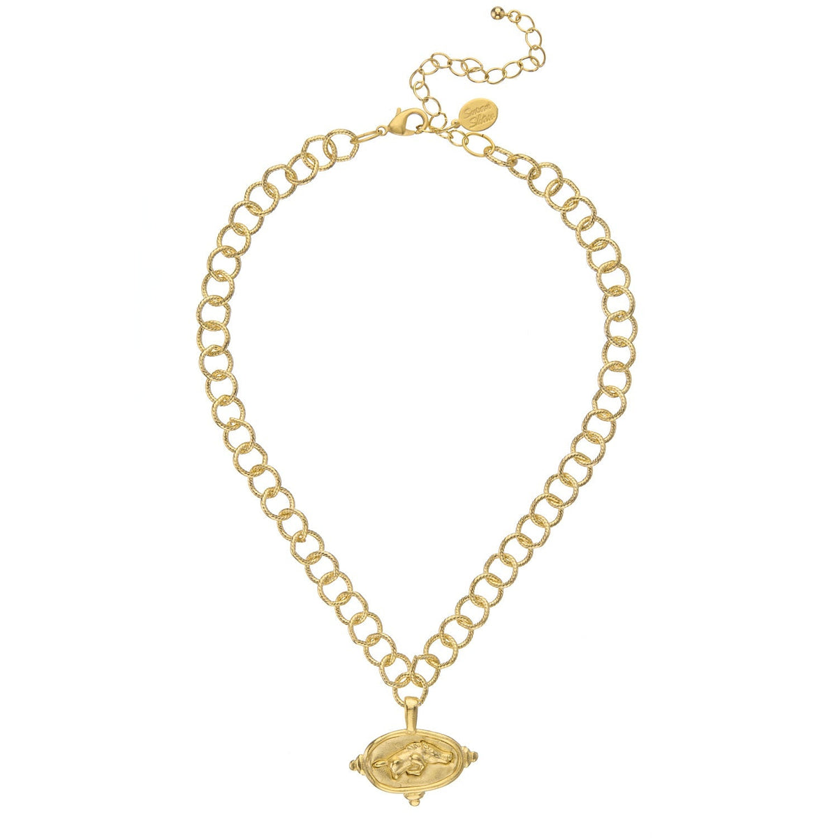 Wild Boar Intaglio Necklace