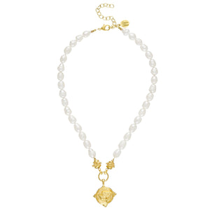 Dove Pearl Necklace