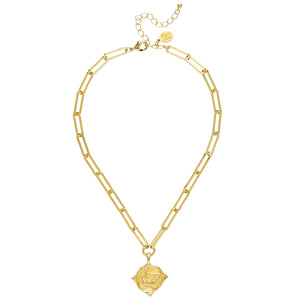 Dove Paperclip Necklace
