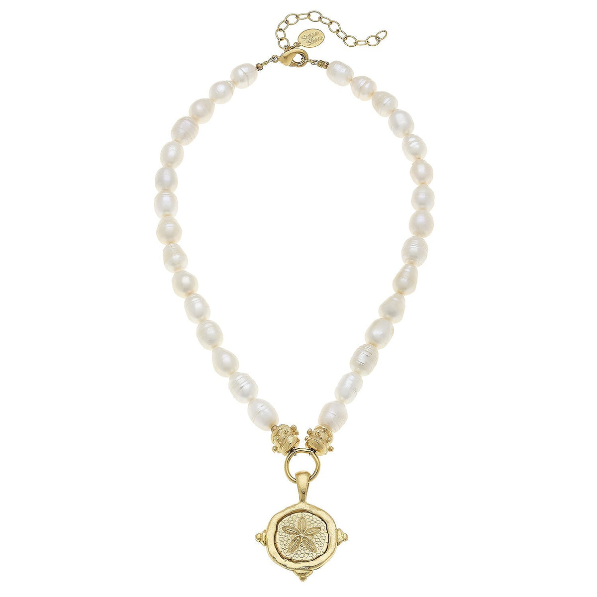 Sand Dollar Pearl Necklace