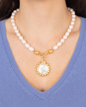 Erin Engraved Dove Necklace