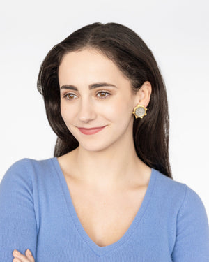 Dove Coin Studs