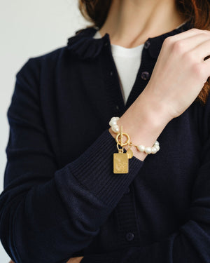 Mahjong Pearl Bracelet