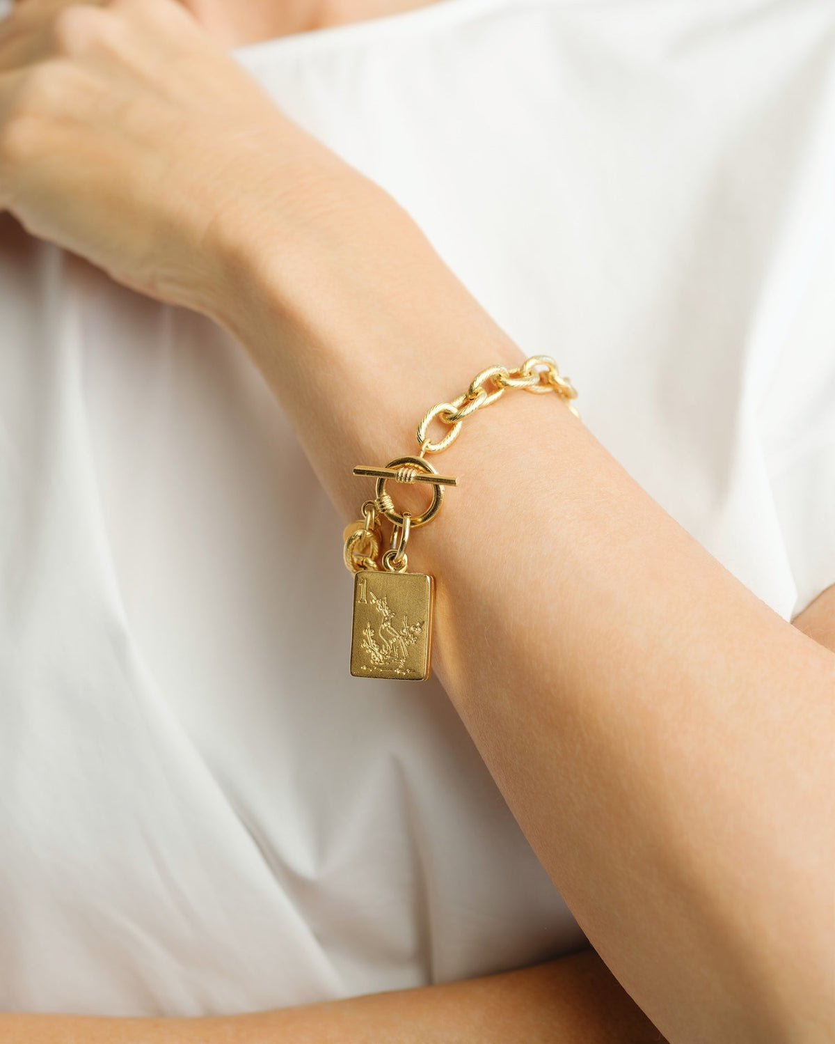 Mahjong Toggle Bracelet