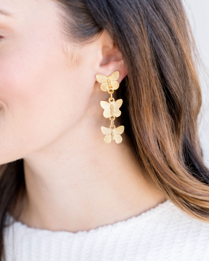 Hannah Butterfly Earrings