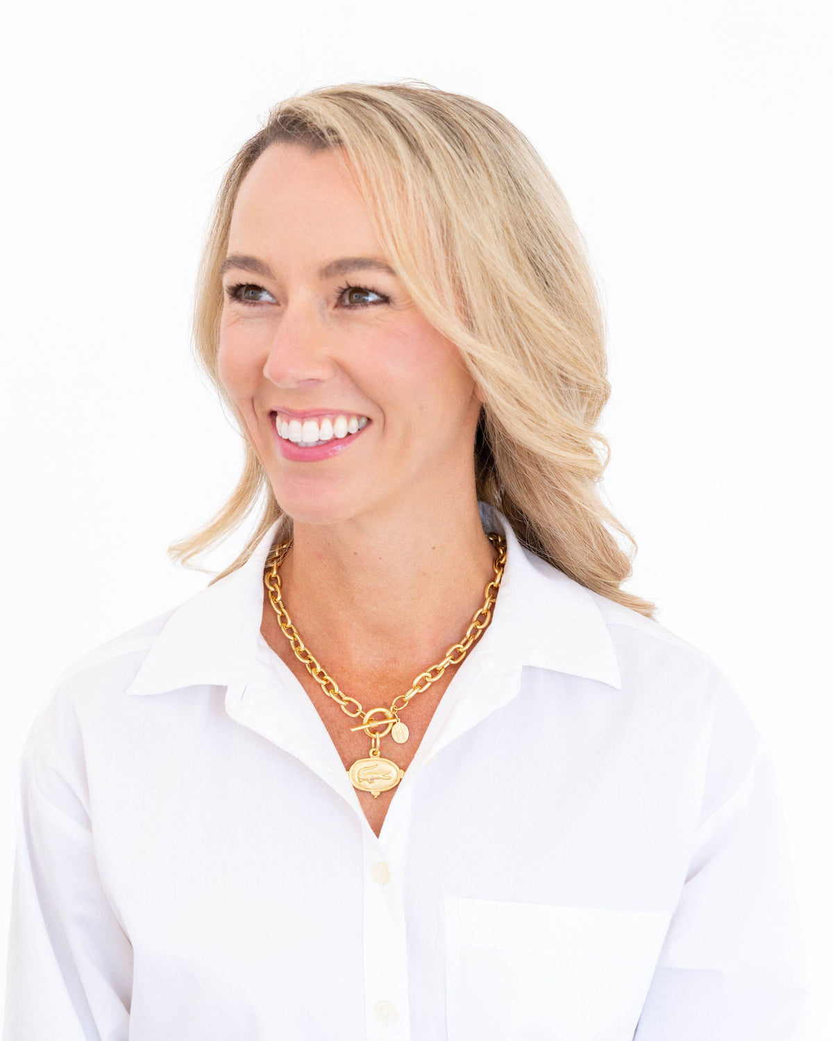 Alligator Toggle Necklace