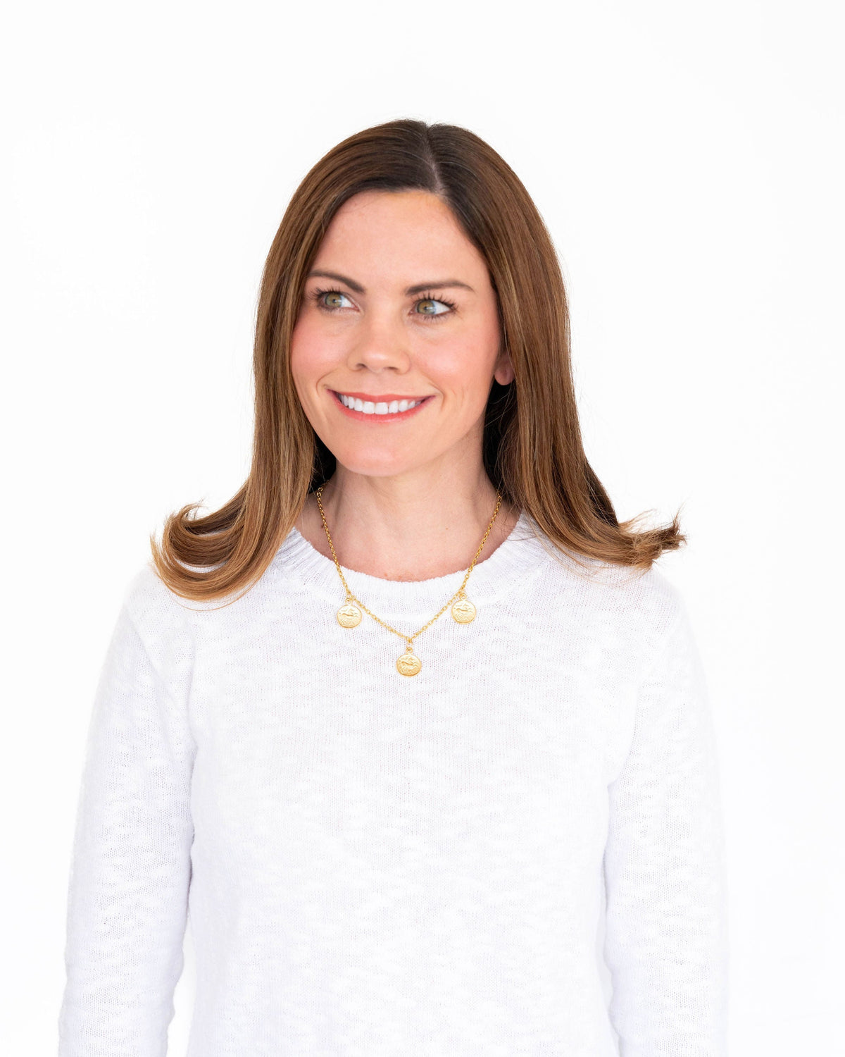 Coin Drop Necklace